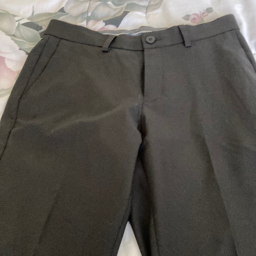 Men’s Haggar dress slacks.  Worn only once.  Excellent condition.  Size 30x30
